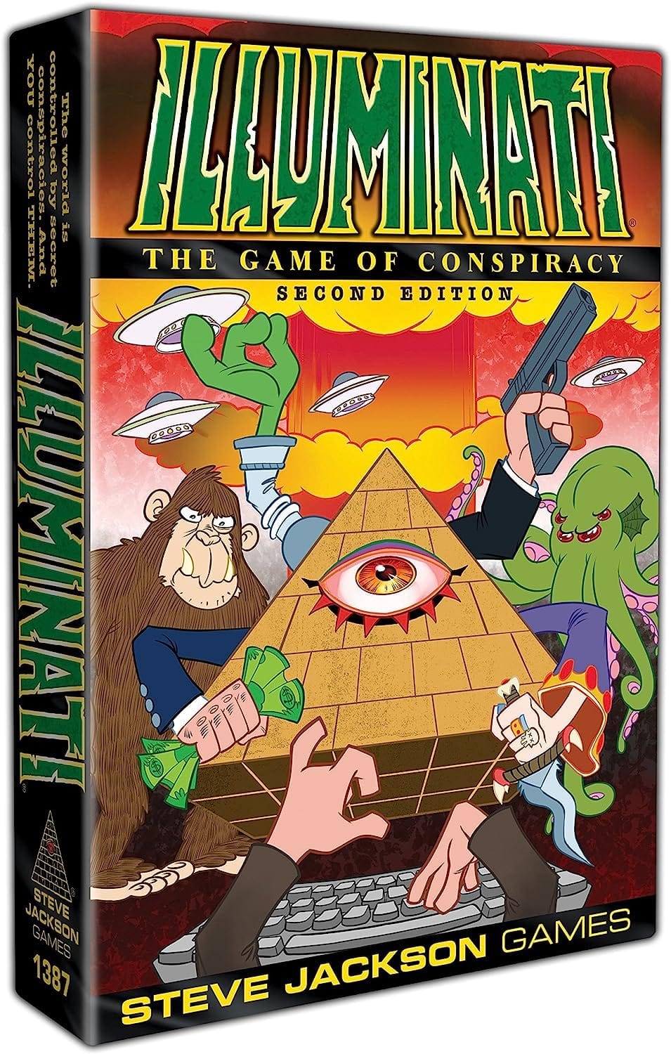 Steve Jackson Games Illuminati: 2nd Edition - Lost City Toys