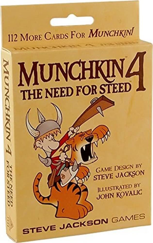 Steve Jackson Games Munchkin 4 - Need for Steed - Lost City Toys