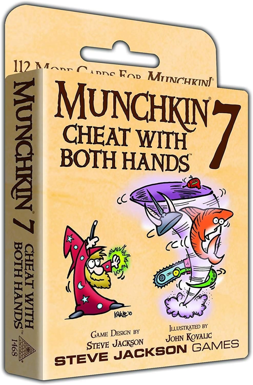 Steve Jackson Games Munchkin 7 - Cheat With Both Hands - Lost City Toys