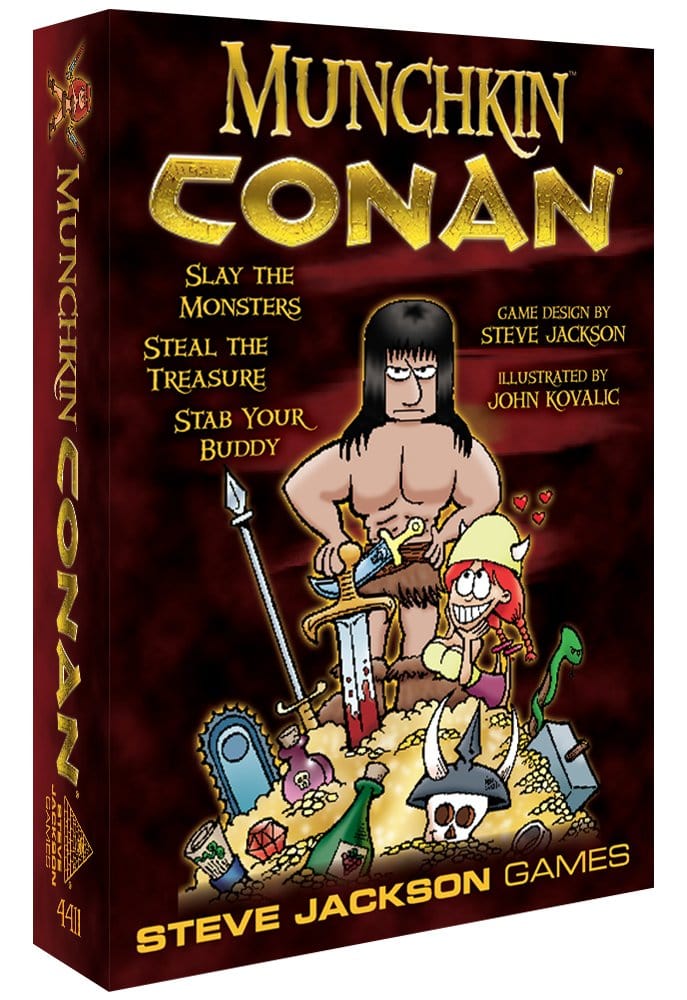 Steve Jackson Games Munchkin Conan - Lost City Toys
