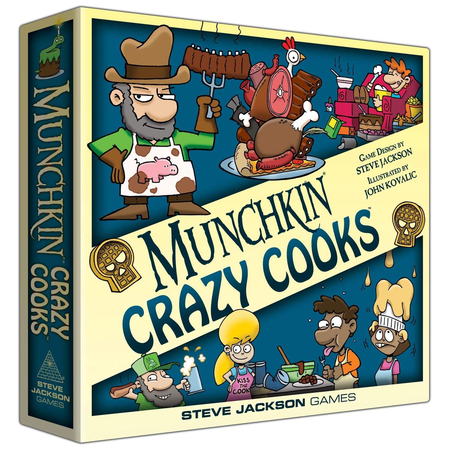 Steve Jackson Games Munchkin: Crazy Cooks - Lost City Toys