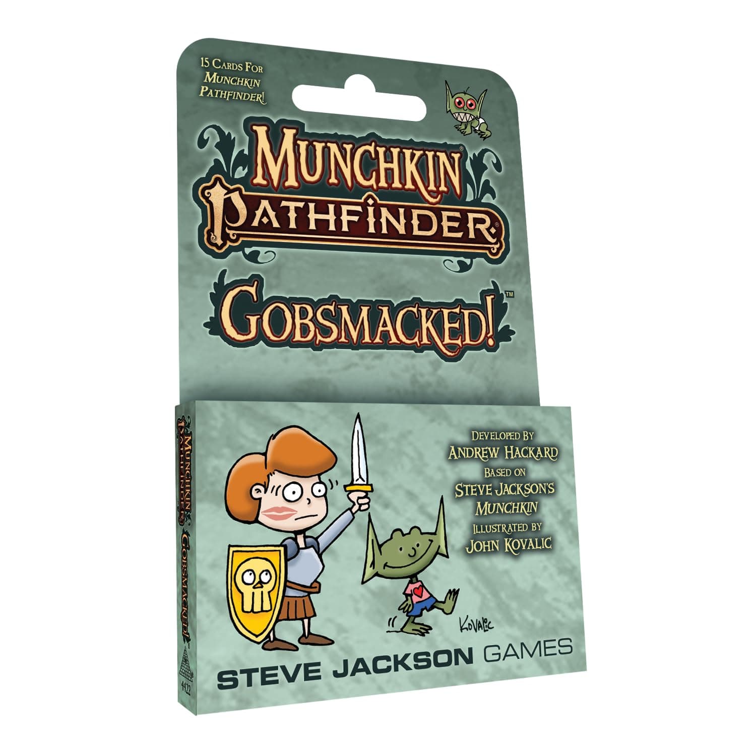Steve Jackson Games Munchkin: Pathfinder - Gobsmacked! Mini - Expansion - Lost City Toys