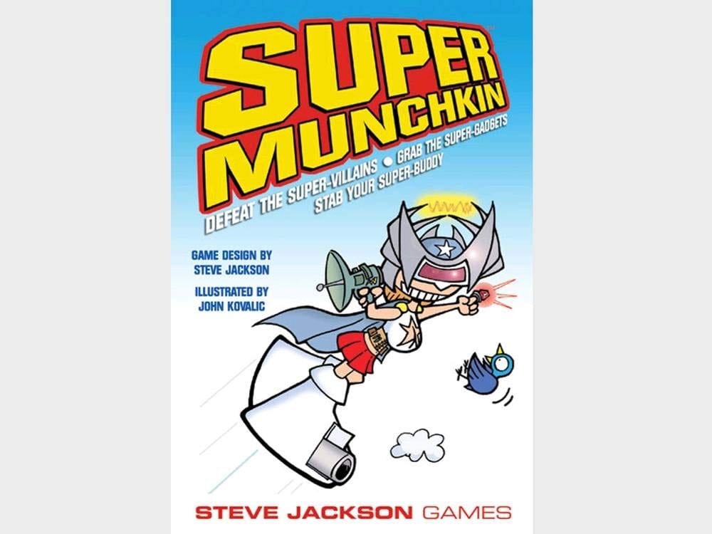 Steve Jackson Games Munchkin: Super Munchkin - Lost City Toys