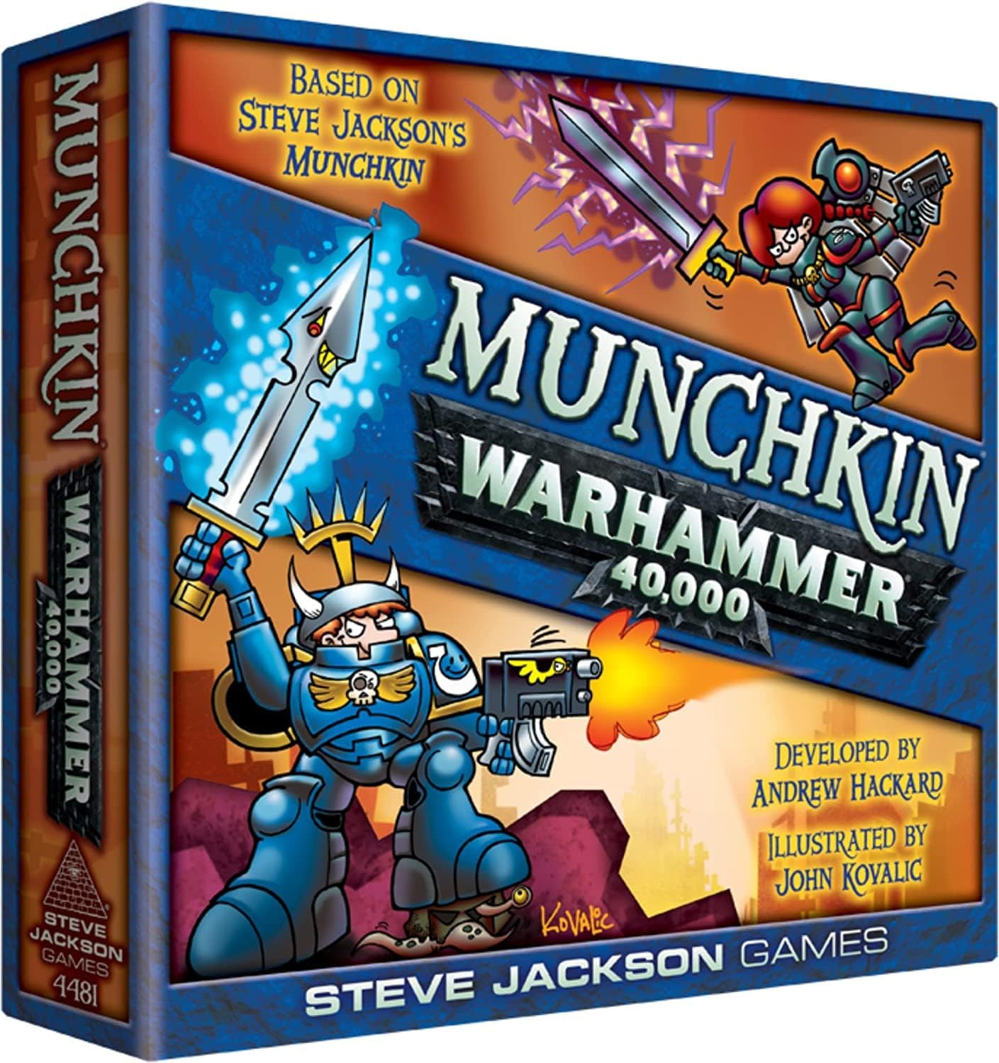 Steve Jackson Games Munchkin Warhammer 40K - Lost City Toys