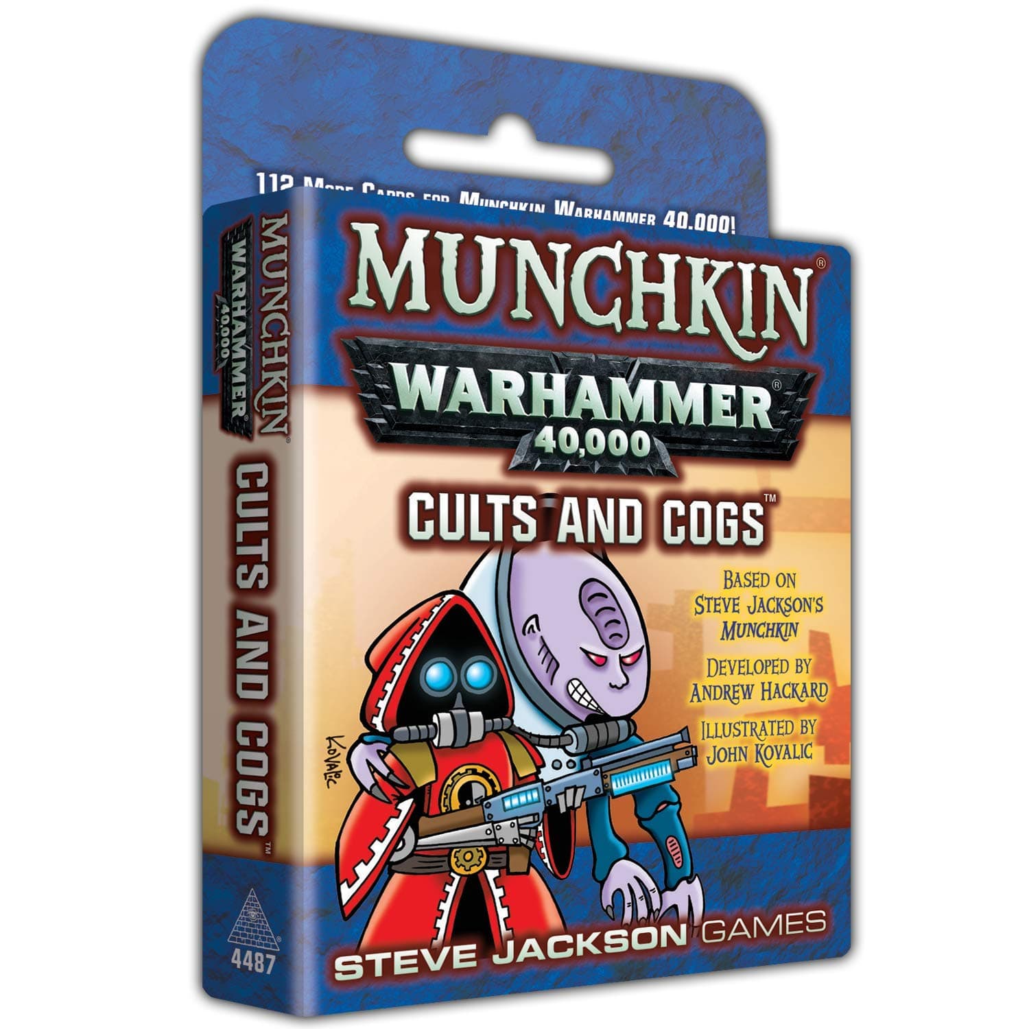Steve Jackson Games Munchkin Warhammer 40K - Cults and Cogs - Lost City Toys