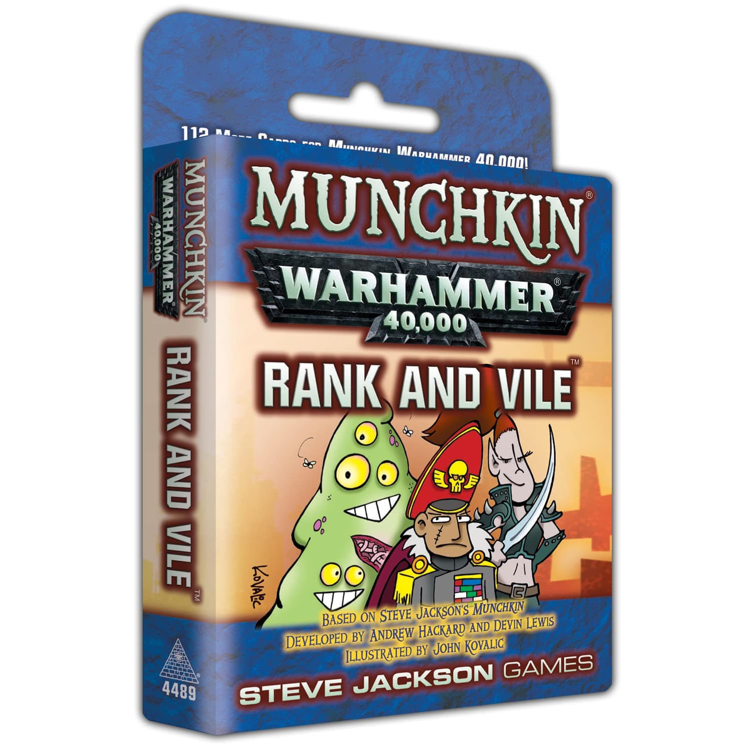 Steve Jackson Games Munchkin Warhammer 40K - Rank and Vile - Lost City Toys