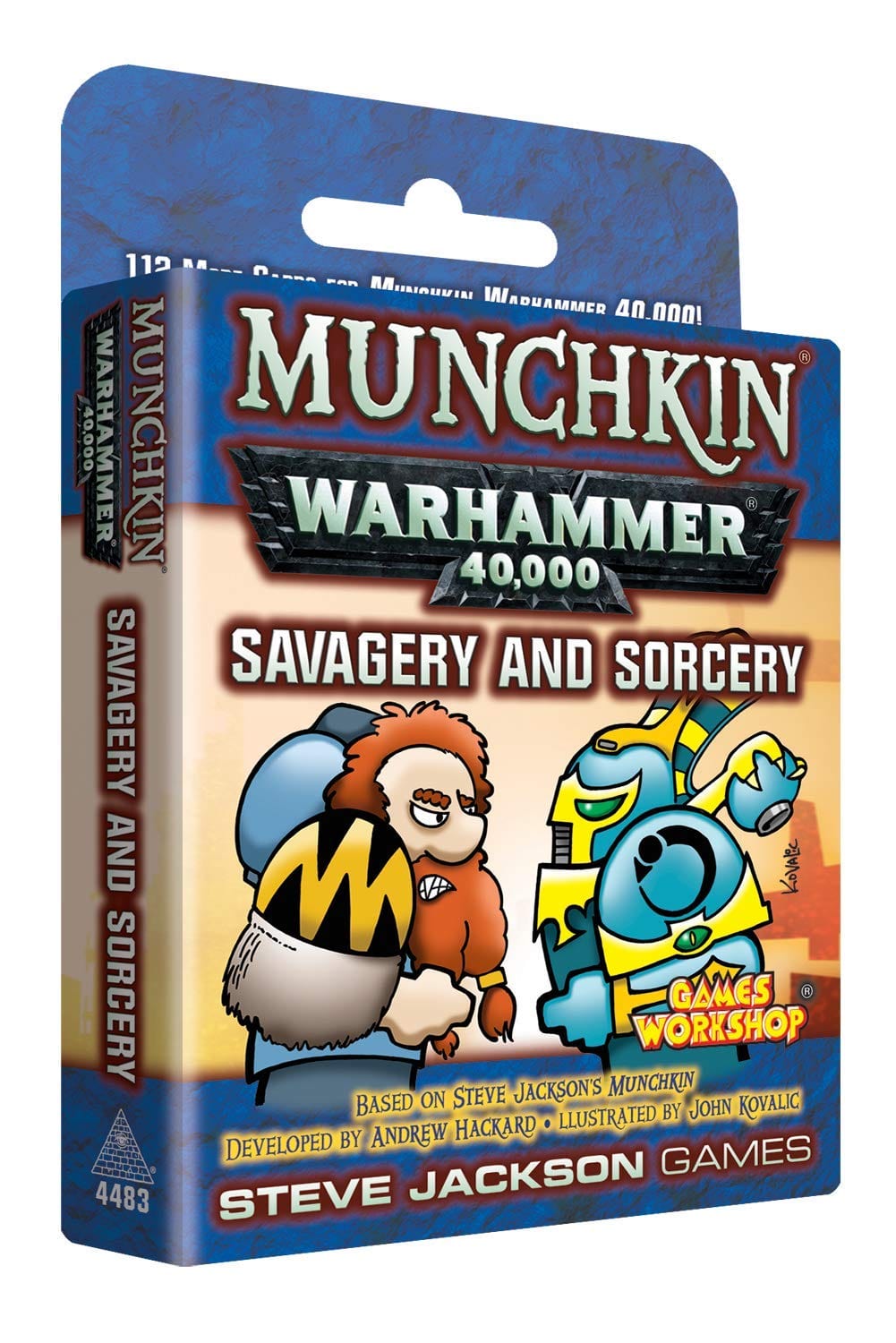 Steve Jackson Games Munchkin Warhammer 40K - Savagery and Sorcery Expansion - Lost City Toys