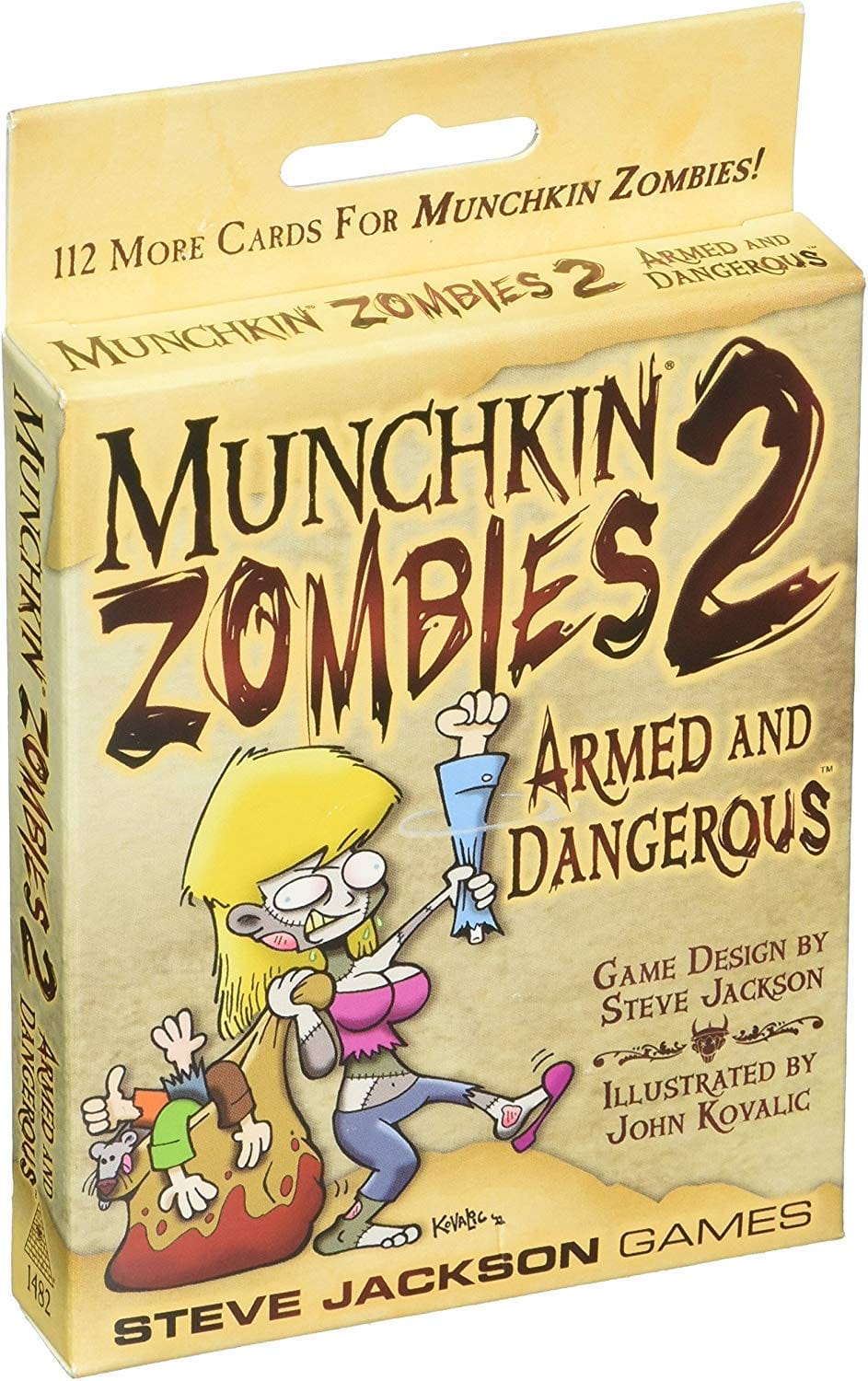 Steve Jackson Games Non-Collectible Card Steve Jackson Games Munchkin Zombies 2 - Armed and Dangerous