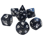 Steve Jackson Games Polyhedral Dice Set (7): Munchkin - Black/White - Lost City Toys