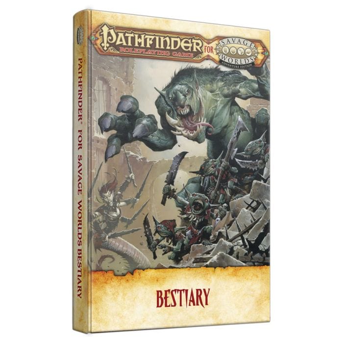 Studio 2 Publishing Pathfinder for Savage Worlds: Bestiary - Lost City Toys