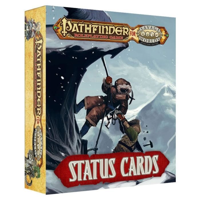 Studio 2 Publishing Pathfinder for Savage Worlds: Status Cards - Lost City Toys