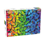 Tactic USA Puzzles Tactic USA Puzzle: Rainbow Butterflies 500 Piece