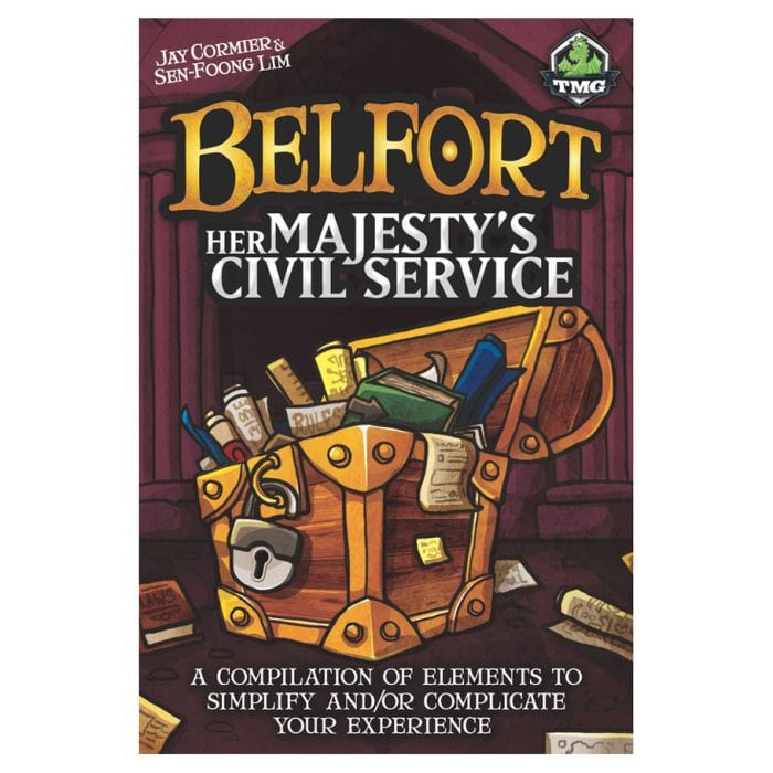 Tasty Minstrel Games Belfort: Her Majesty's Civil Service - Lost City Toys