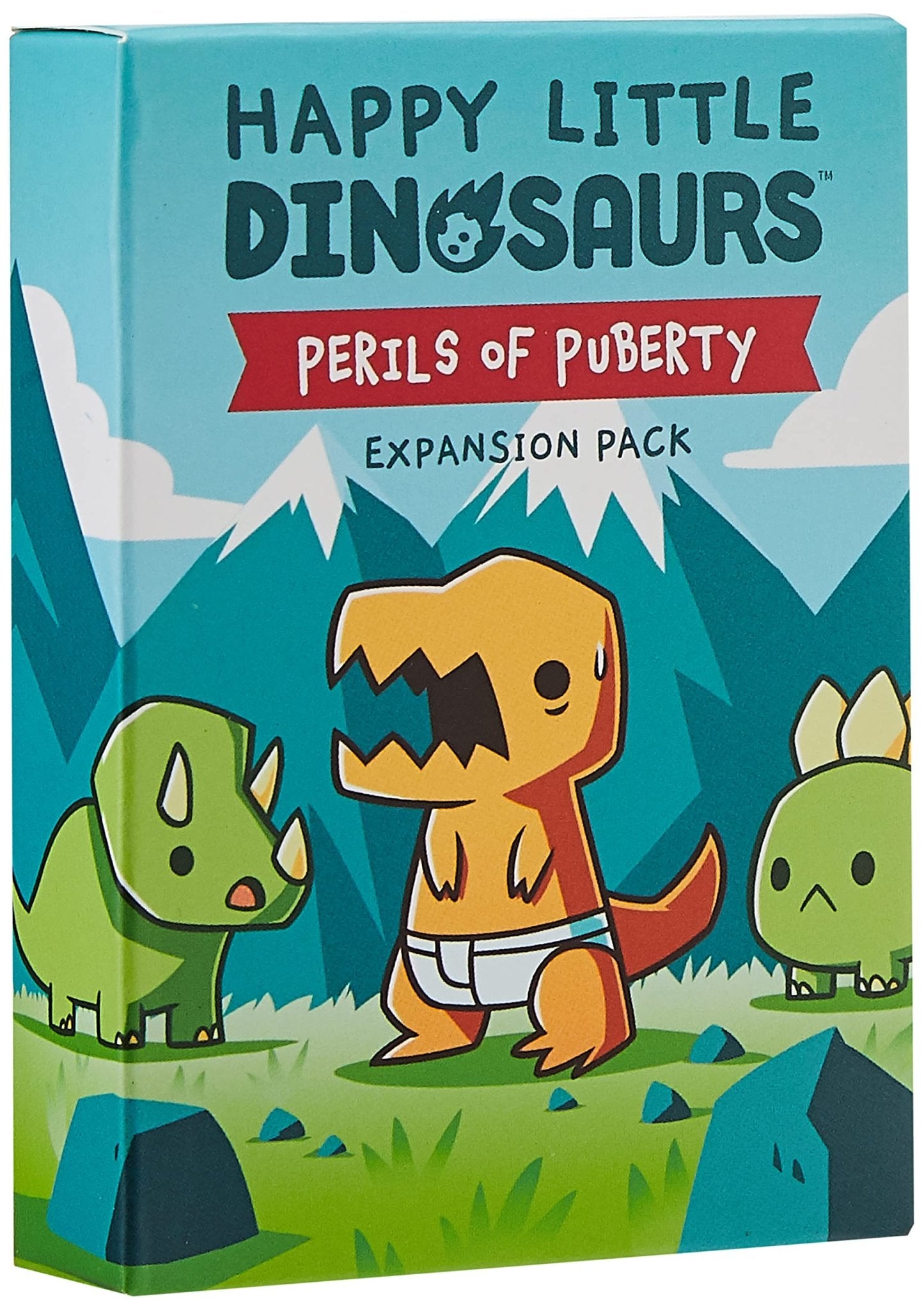 Teeturtle Happy Little Dinosaurs: Perils of Puberty Expansion - Lost City Toys