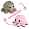 Teeturtle Toys and Collectible Teeturtle Reversible Octopus Plushie: Heart/Broken Heart