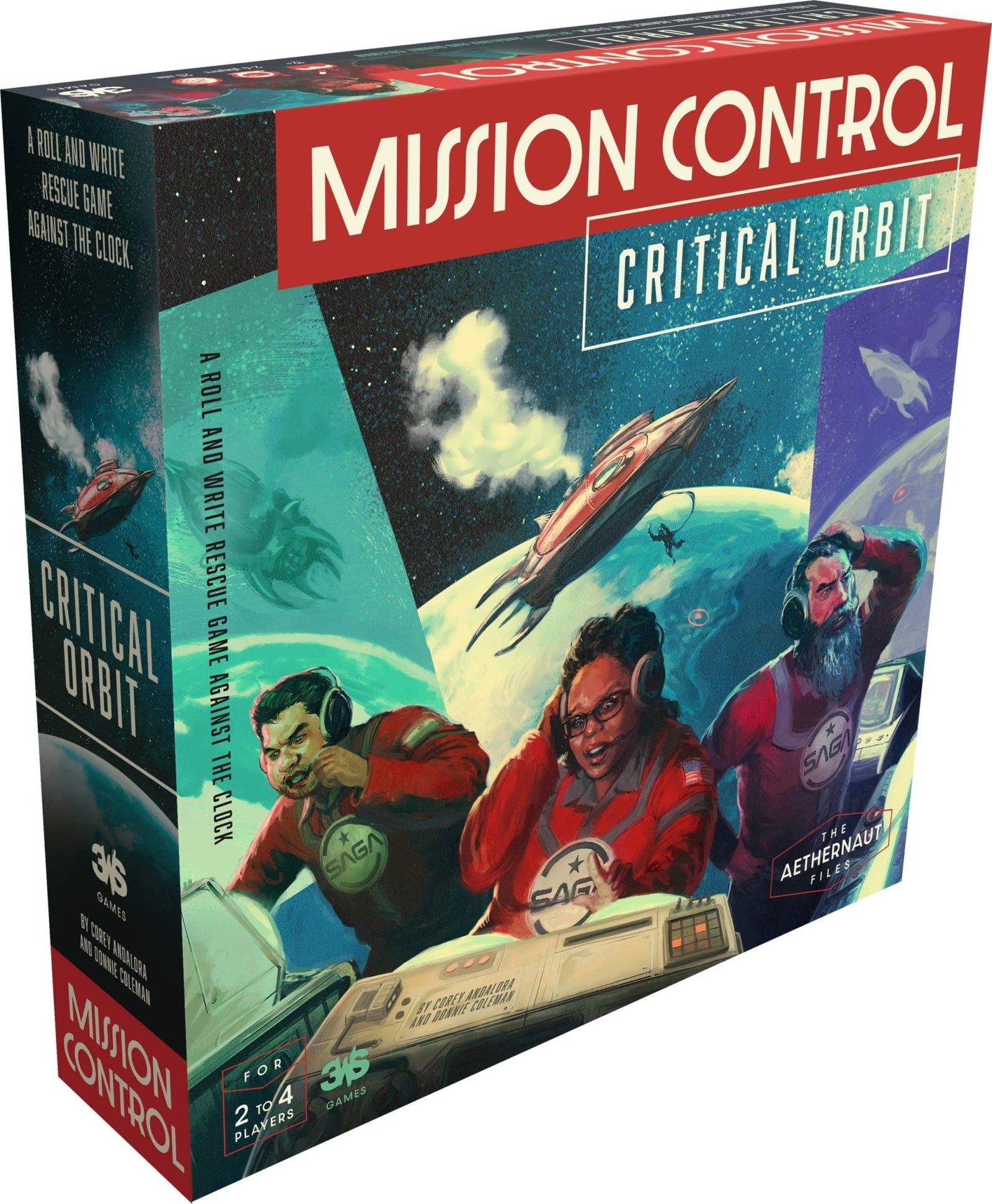 Th3Rd World Studios Mission Control: Critical Orbit - Lost City Toys