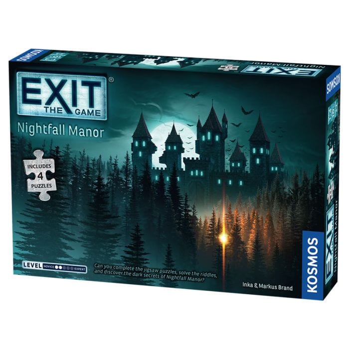 Thames & Kosmos EXIT: Nightfall Manor (with Puzzle) - Lost City Toys