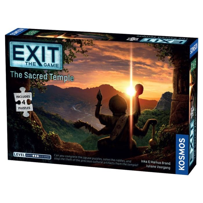 Thames & Kosmos EXIT: The Sacred Temple plus Puzzle - Lost City Toys