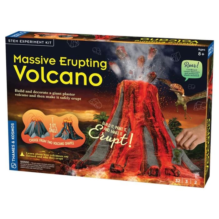 Thames & Kosmos Massive Erupting Volcano - Lost City Toys