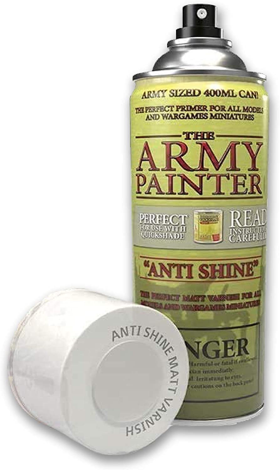 The Army Painter Base Primer: Anti - Shine, Matt Varnish - Lost City Toys