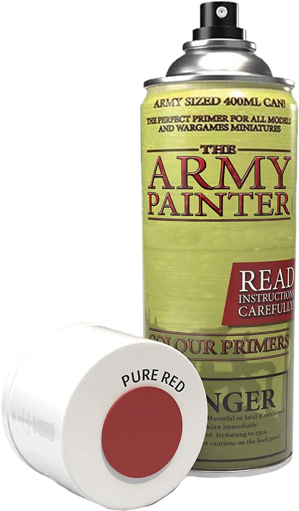 The Army Painter Colour Primer: Pure Red - Lost City Toys
