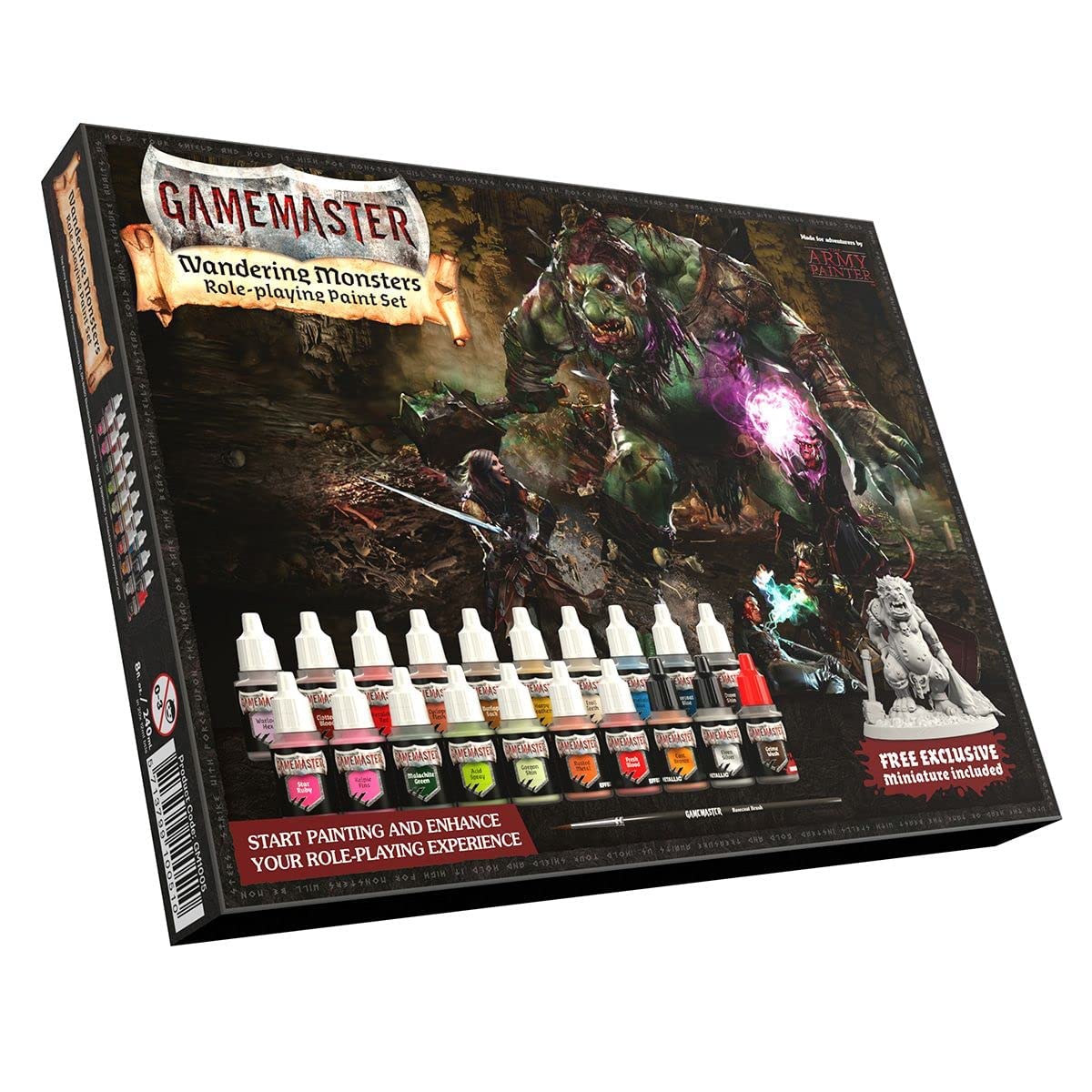 The Army Painter Gamemaster: Wandering Monsters Paint Set - Lost City Toys