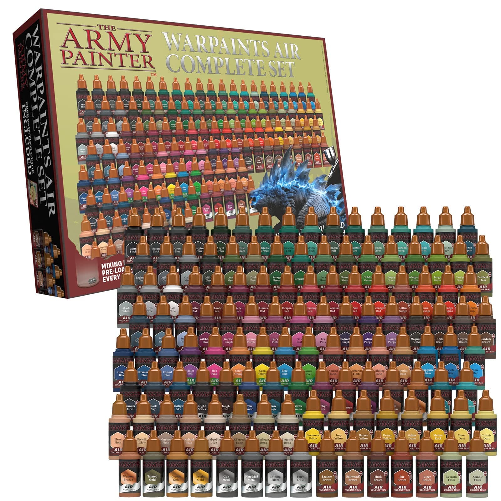 The Army Painter Warpaints Air: Complete Set - Lost City Toys