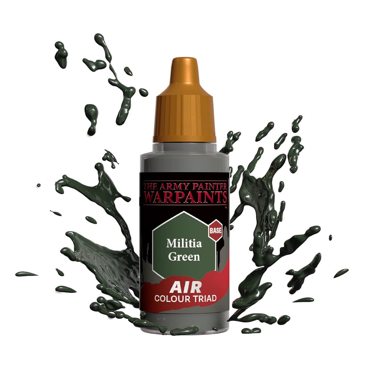 The Army Painter Warpaints Air: Militia Green 18ml - Lost City Toys