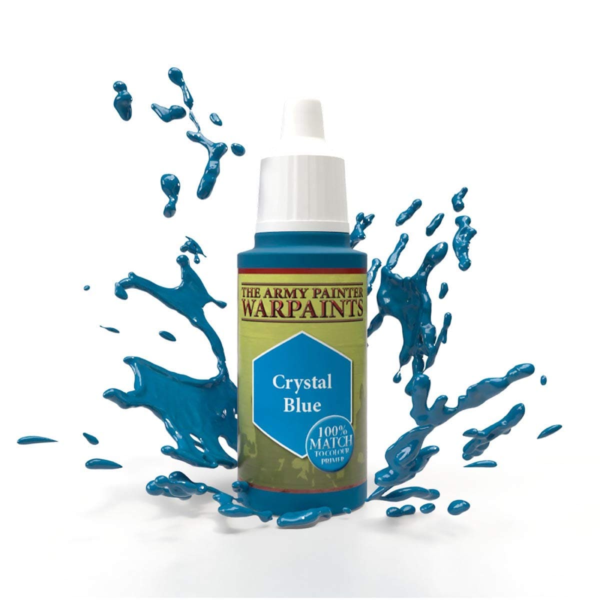 The Army Painter Warpaints: Crystal Blue 18ml - Lost City Toys