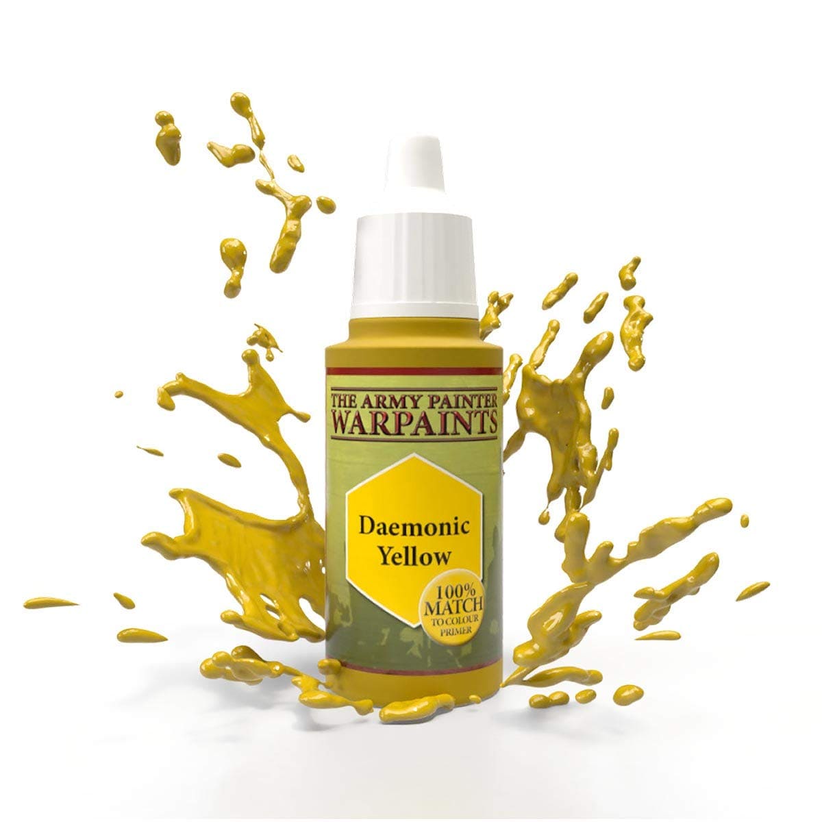 The Army Painter Warpaints: Daemonic Yellow 18ml - Lost City Toys