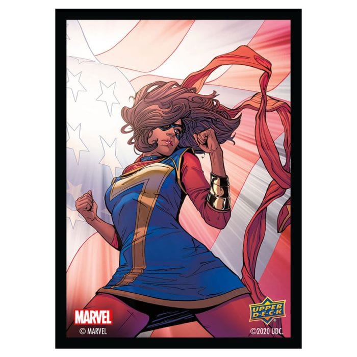 The Upper Deck Company Deck Protector: Ms. Marvel (Kamala Khan) (65) - Lost City Toys