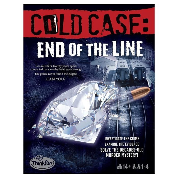 ThinkFun Cold Case: End of the Line - Lost City Toys