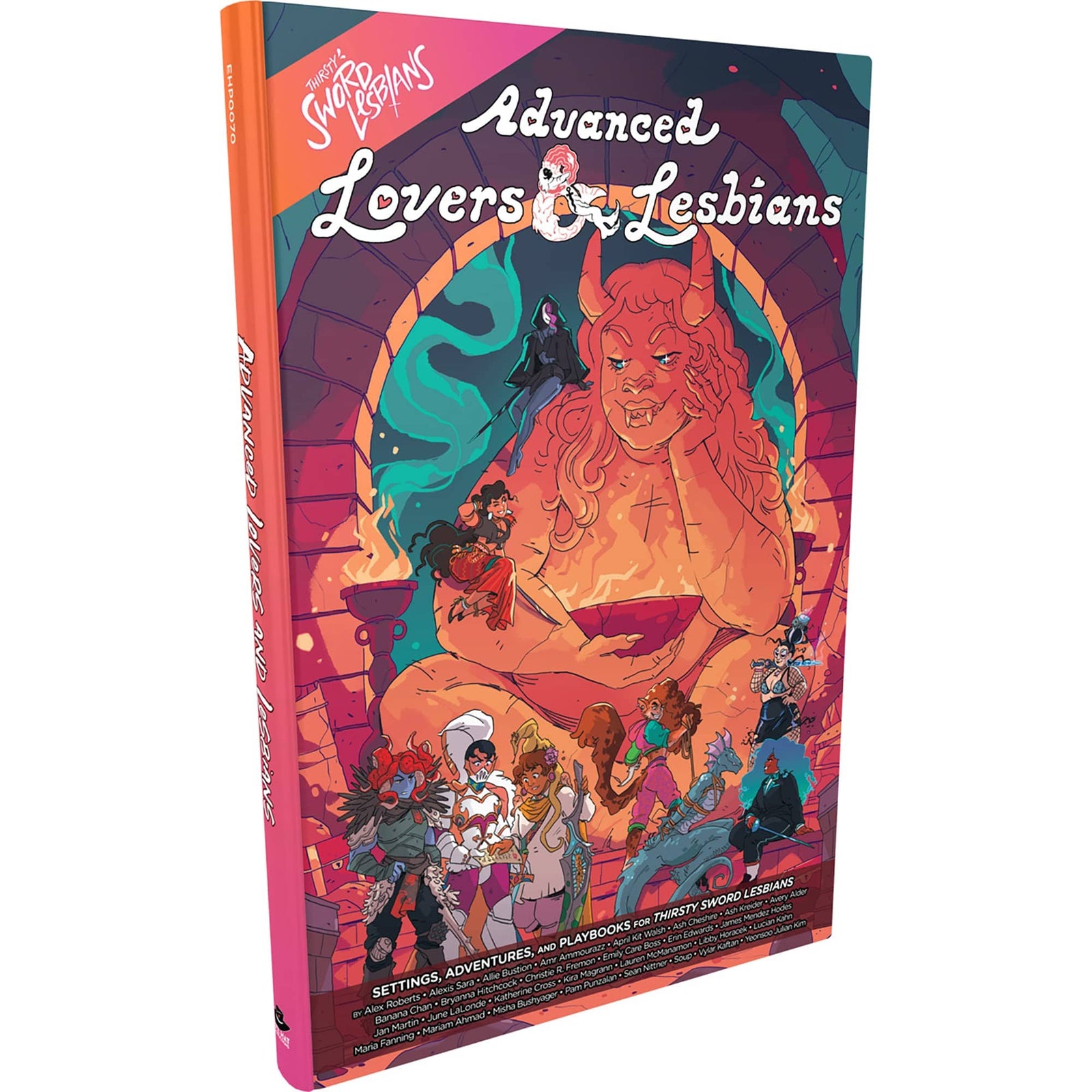 Thirsty Sword Lesbians RPG: Advanced Lovers & Lesbians Hardcover - Lost City Toys