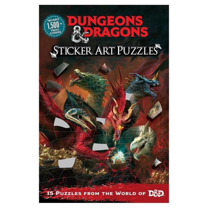 Thunder Bay Press D&D: Sticker Art Puzzles - Lost City Toys