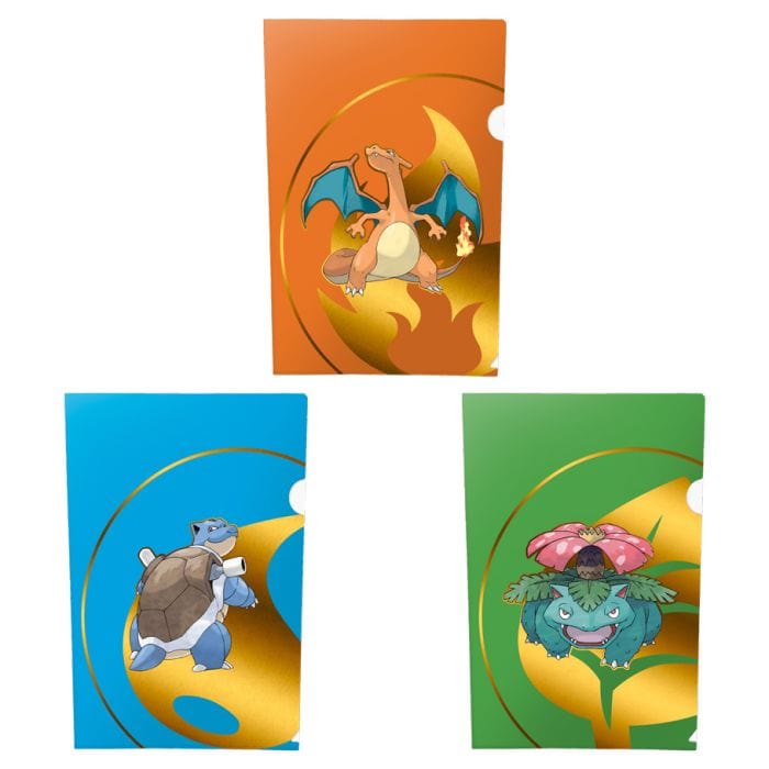 Tournament Folio: Pokemon: Series 1 Charizard Blastoise Venusaur (Pack of 3) - Lost City Toys