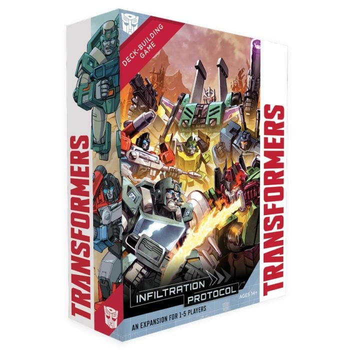 Transformers Deck - Building Game: Infiltration Protocol Expansion - Lost City Toys