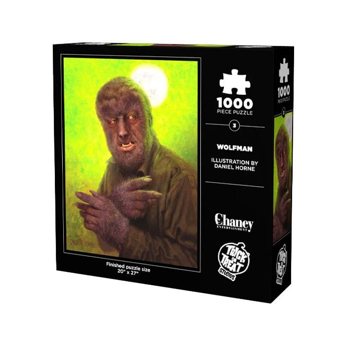 Trick Or Treat Studios Puzzle: Wolfman 1000 Piece - Lost City Toys