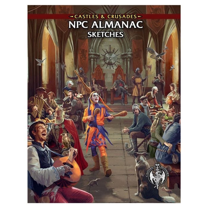 Troll Lord Games Castles & Crusades: NPC Almanac: Sketches - Lost City Toys