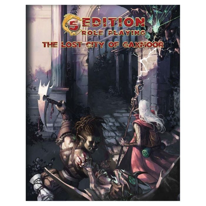 Troll Lord Games D&D 5E: Adventure: The Lost City of Gaxmoor - Lost City Toys