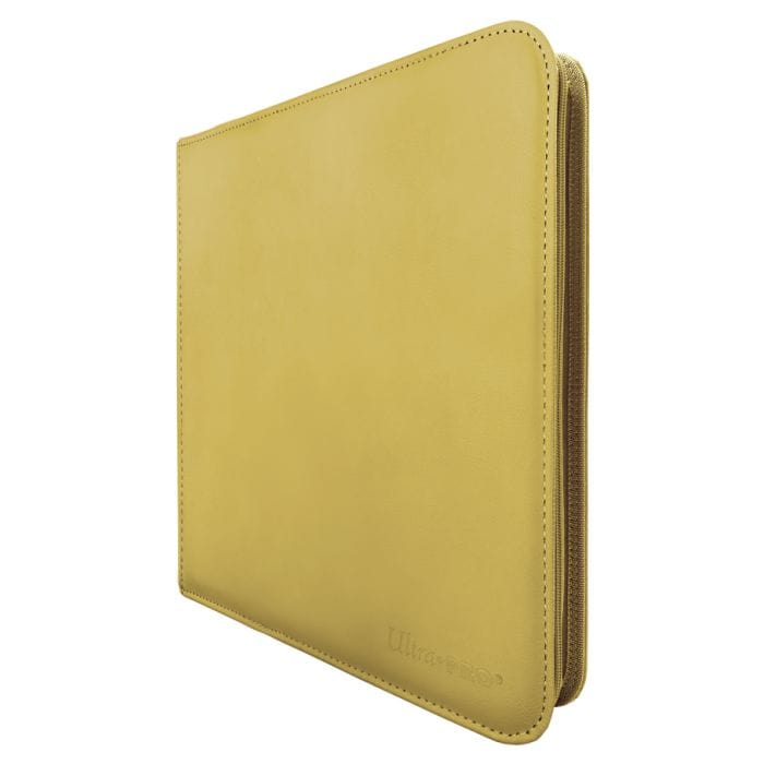 Ultra Pro Binder: 12 - Pocket: PRO: Zippered: Vivid: Yellow - Lost City Toys