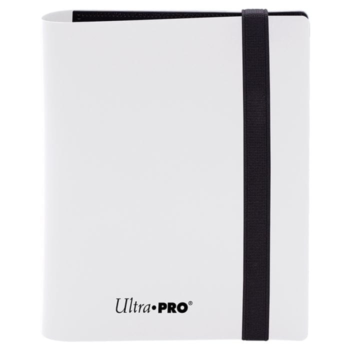 Ultra Pro Binder: 2 - Pocket: PRO: Eclipse: Arctic White - Lost City Toys