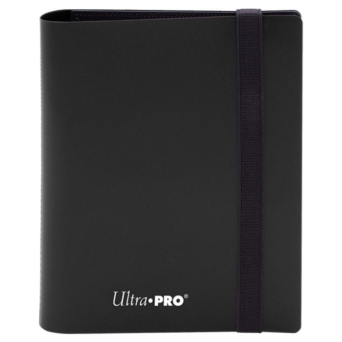 Ultra Pro Binder: 2 - Pocket: PRO: Eclipse: Jet Black - Lost City Toys