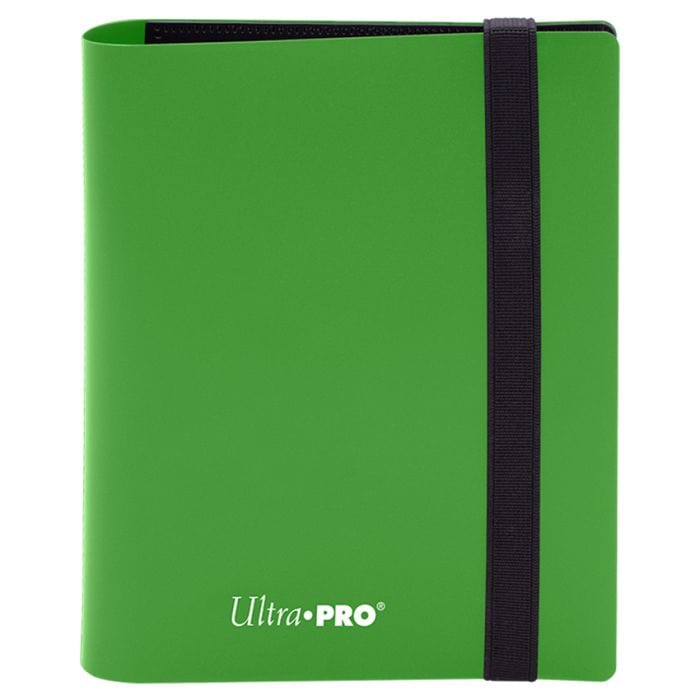 Ultra Pro Binder: 2 - Pocket: PRO: Eclipse: Lime Green - Lost City Toys