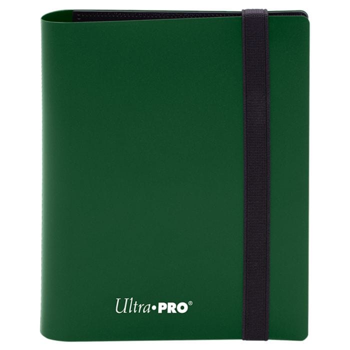 Ultra Pro Binder: 4 - Pocket: PRO: Eclipse: Forest Green - Lost City Toys