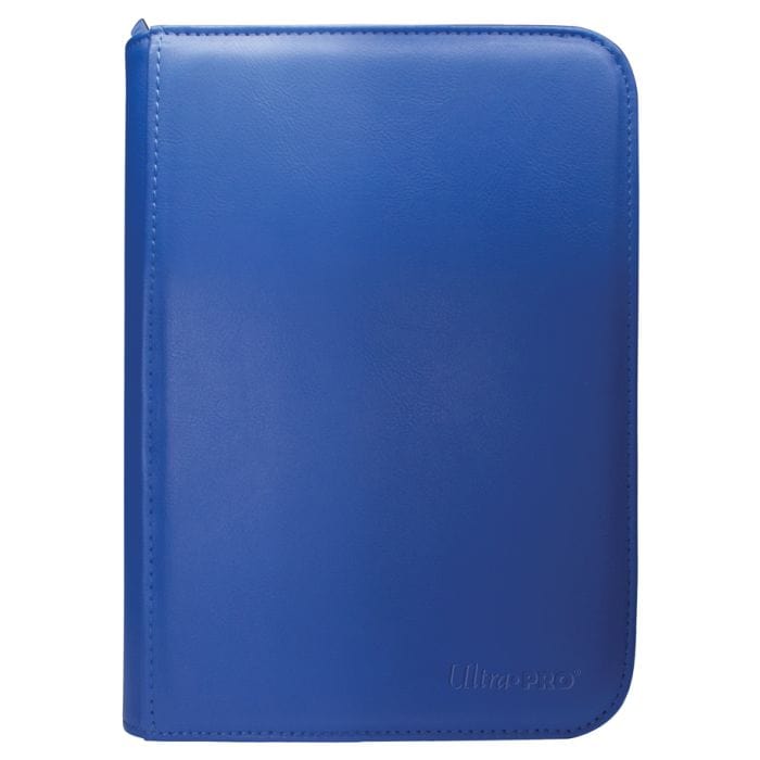 Ultra Pro Binder: 4 - Pocket: PRO: Zippered: Vivid: Blue - Lost City Toys