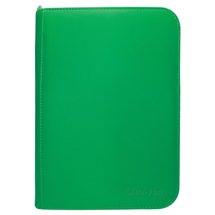 Ultra Pro Binder: 4 - Pocket: PRO: Zippered: Vivid: Green - Lost City Toys