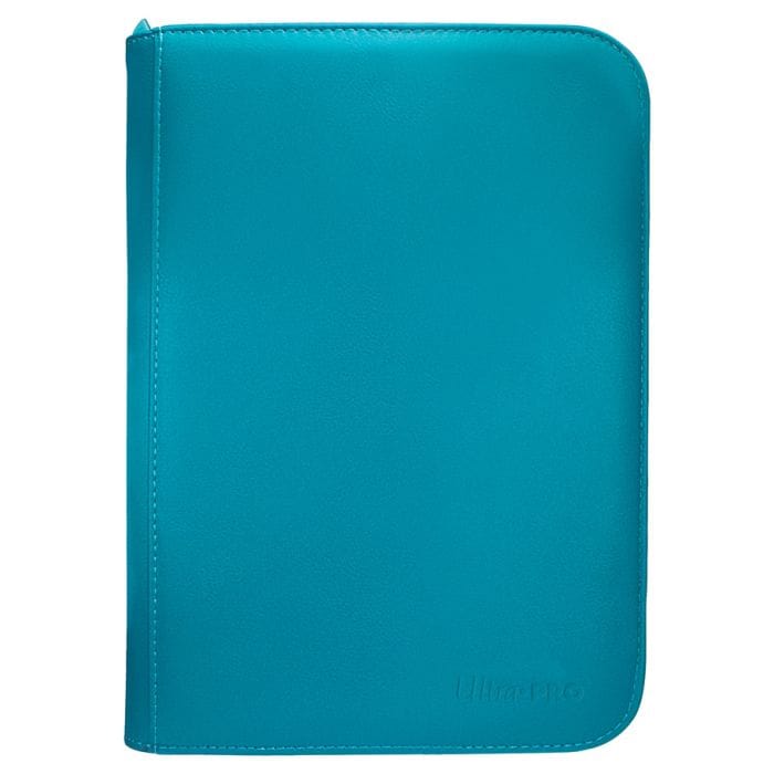 Ultra Pro Binder: 4 - Pocket: PRO: Zippered: Vivid: Teal - Lost City Toys