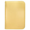 Ultra Pro Binder: 4 - Pocket: PRO: Zippered: Vivid: Yellow - Lost City Toys