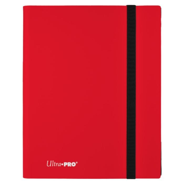 Ultra Pro Binder: 9 - Pocket: PRO: Eclipse: Apple Red - Lost City Toys