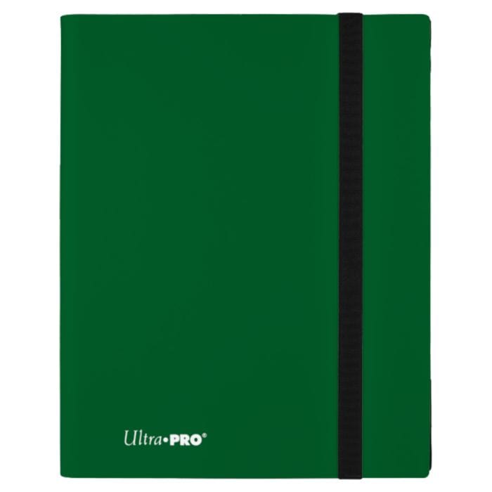 Ultra Pro Binder: 9 - Pocket: PRO: Eclipse: Forest Green - Lost City Toys